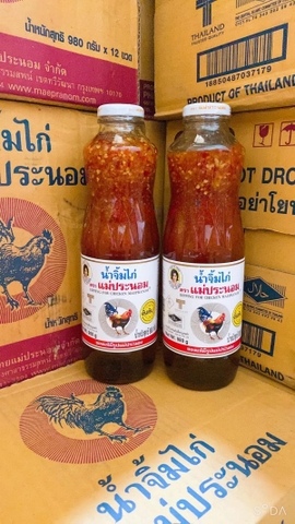 SỐT THÁI CHUA NGỌT CON GÀ 980G - THAILAND SWEET CHILI SAUCE