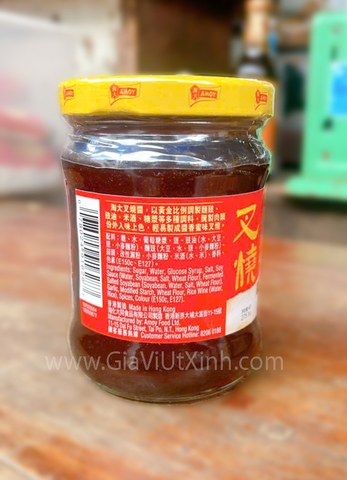 SỐT ƯỚP ĐỒ NƯỚNG AMOY 275G - AMOY BARBECUE SAUCE - SỐT XÁ XÍU HONG KONG