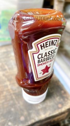 SỐT ƯỚP ĐỒ NƯỚNG BBQ HEINZ VỊ TRUYỀN THỐNG 480G - CLASSIC BARBECUE SMOKEY & RICH