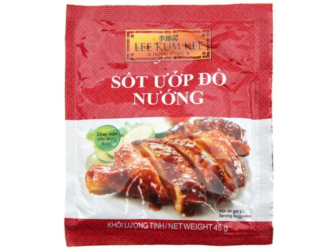 SỐT ƯỚP ĐỒ NƯỚNG GÓI 45G LEE KUM KEE - CHAR SIU SAUCE (PACK)