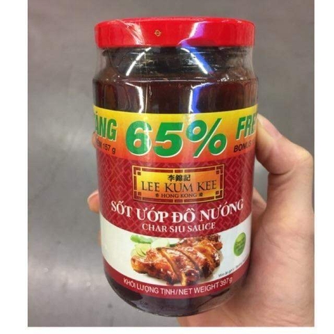 SỐT ƯỚP ĐỒ NƯỚNG HỦ 397G LEEKUMKEE (TẶNG 65%) - CHAR SIU SAUCE 65% FREE