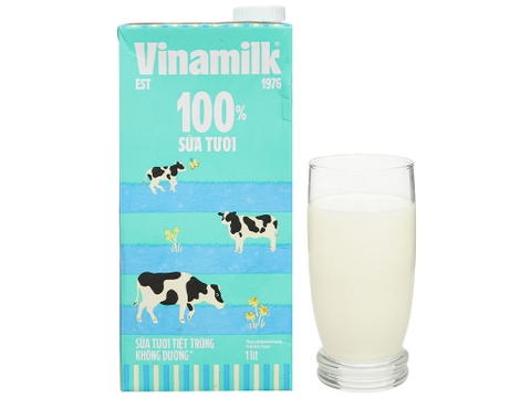 SỮA TƯƠI KHÔNG ĐƯỜNG 1 LÍT VINAMILK