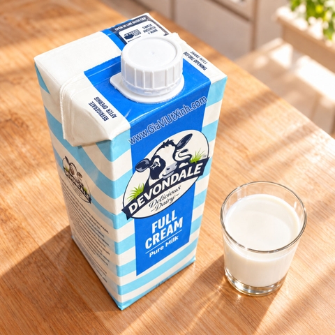 SỮA TƯƠI NGUYÊN KEM DEVONDALE 1 LÍT – FULL CREAM PURE MILK