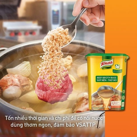 SÚP NỀN BÒ KNORR 1,5KG
