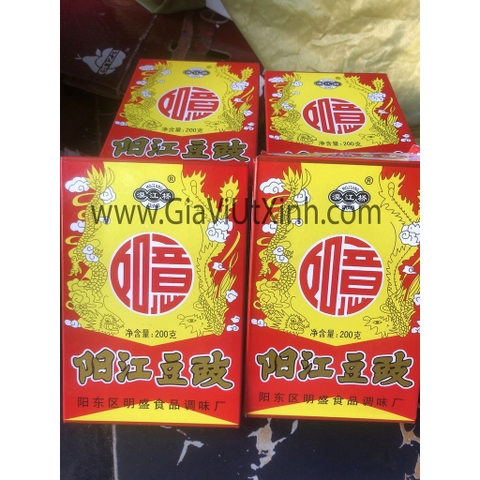 TÀU XÌ ĐÓNG HỘP DƯƠNG GIANG 200G - CHINA YANG JIANG BLACK BEANS