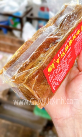 THỊT HAM KIM HOA 500G - JINHUA HAM - THỊT HAM TRUNG QUỐC