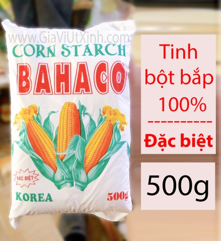 TINH BỘT BẮP 100% BAHACO -  KOREA CORN STARCH