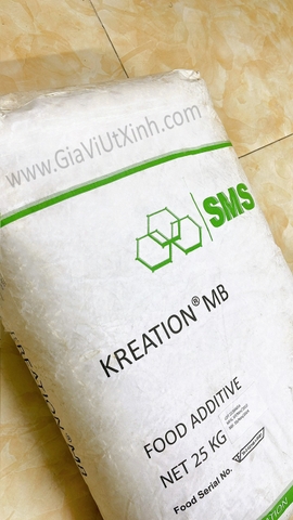 TINH BỘT MÌ BIẾN TÍNH SMS KREATION MB 25KG – GIỮ KẾT CẤU, ĐỘ ẨM