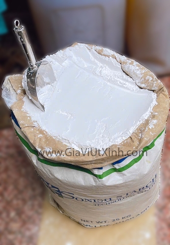 TINH BỘT SẮN BIẾN TÍNH SONISH STARCH (1KG- 3KG- 5KG)  - THAILAND MODIFIED TAPIOCA STARCH