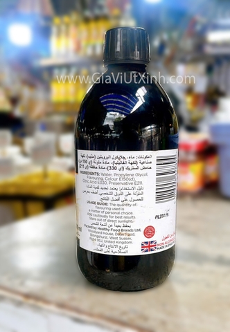 TINH CHẤT VANI NƯỚC RAYNER'S 500ML - HƯƠNG VANILLA CAO CẤP