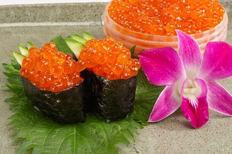 TRỨNG CÁ HỒI IKURA 500G - TRỨNG CÁ HỒI NHẬT BẢN