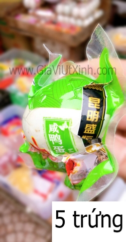 TRỨNG VỊT MUỐI BIỂN TRUNG HOA 10 TRỨNG - SALTED DUCK EGGS - TRỨNG VỊT MUỐI CÔN MINH