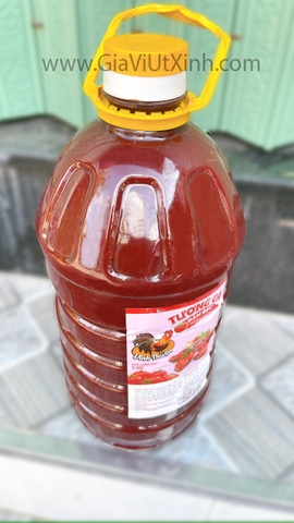 TƯƠNG CÀ 5KG - TƯƠNG CÀ SIÊU ĐẬM ĐẶC CON GÀ VĨNH THUẬN LOẠI ĐẶC BIỆT - KETCHUP 5KG