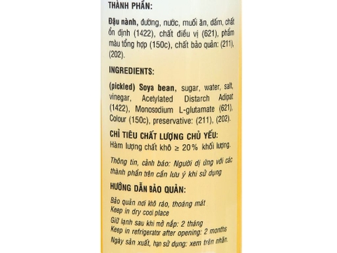 TƯƠNG ĐEN CHOLIMEX 520G