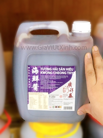 TƯƠNG HẢI SẢN HIỆU KWONG CHEONG THYE 5L - TƯƠNG HOISIN QUẢNG TRƯỜNG THÁI