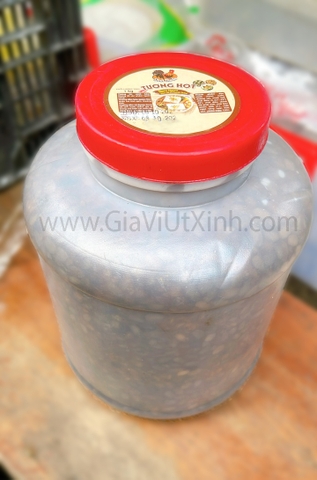 TƯƠNG HỘT ĐEN LOẠI ĐẶC BIỆT 5KG - BLACK BEAN SAUCE - TƯƠNG HỘT ĐEN CON GÀ VĨNH THUẬN