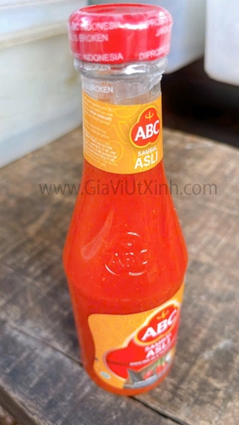 TƯƠNG ỚT ABC SAMBAL ASLI 335ML – SỐT ỚT INDONESIA (DIGILING ALA TRADISIONAL)