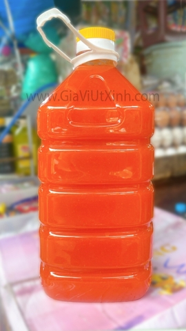 TƯƠNG ỚT CAY NỒNG CON GÀ VĨNH THUẬN 5KG -  EXTRA HOT CHILI SAUCE