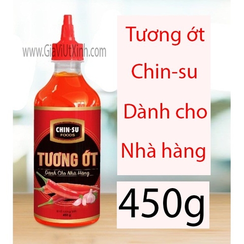 TƯƠNG ỚT CHINSU DÀNH CHO NHÀ HÀNG 450G - CHIN-SU CHILI SAUCE