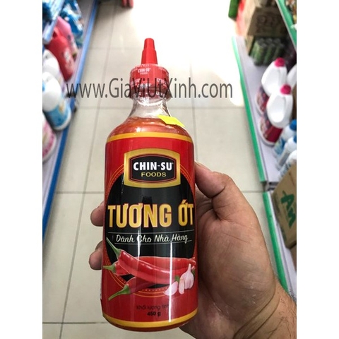 TƯƠNG ỚT CHINSU DÀNH CHO NHÀ HÀNG 450G - CHIN-SU CHILI SAUCE