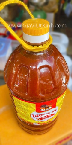 TƯƠNG ỚT CON GÀ VĨNH THUẬN 5 LÍT - LOẠI ĐẶC BIỆT CAY THẬT