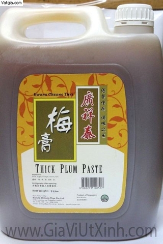 TƯƠNG XÍ MUỘI ĐẶC QUẢNG TRƯỜNG THÁI 5 LÍT - KWONG CHEONG THYE