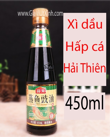 XÌ DẦU HẤP CÁ HẢI THIÊN 450ML - HADAY SOY SAUCE FOR STEAMED FISH