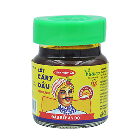 XỐT CÀ RI DẦU HIỆU ĐẦU BẾP ẤN ĐỘ VIANCO 45G