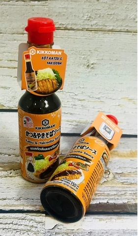 XỐT TONKATSU & YAKISOBA KIKKOMAN 150ML