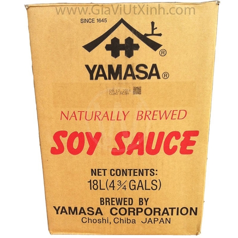 NƯỚC TƯƠNG NHẬT BẢN 20 LÍT - YAMASA SHOYU