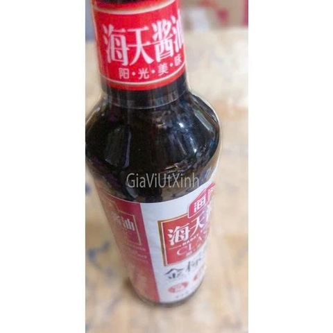 NƯỚC TƯƠNG HẢI THIÊN HADAY 500ML - HADAY SOY SAUCE CLASSIC 500ML