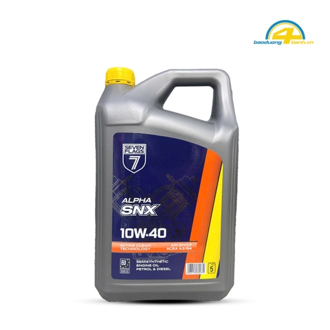Dầu nhớt động cơ Seven Flags Alpha SNX 10W-40