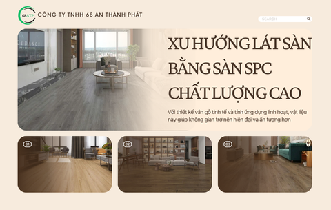 Xu hướng lát sàn bằng sàn SPC chất lượng cao được ưa chuộng hiện nay