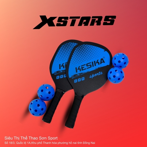 Vợt Pickleball Kesika XSTARS – Xanh Dương