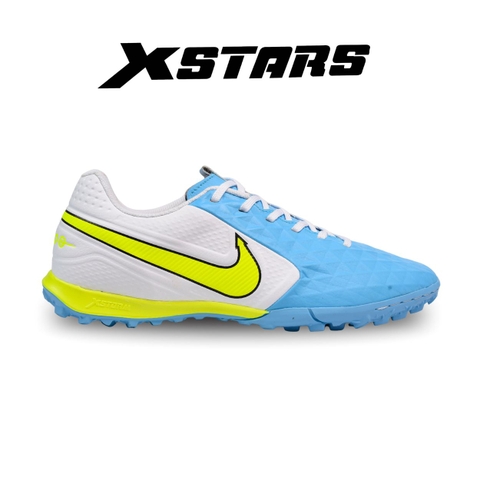 Giày đá banh Xstars Timepo 8 Xanh Trắng