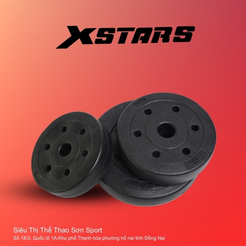 Tạ Đĩa Nhựa Tập Gym