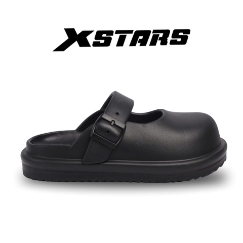 Dép Sục Búp Bê Eva XSTARS Màu Đen Cá Tính