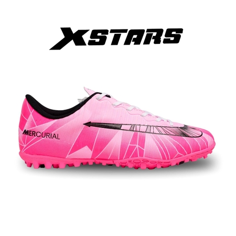 Sỉ giày đá bóng x-stars CR7 Hồng Trắng