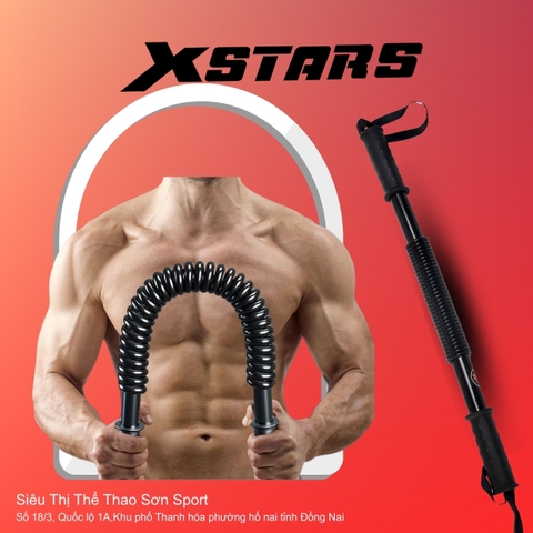 Gậy Bẻ Lò Xo Tập Cơ Tay Xstars