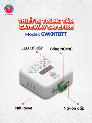 Thiết bị trung tâm SafeFire (Gateway 2026) Model: GWKNTBTT