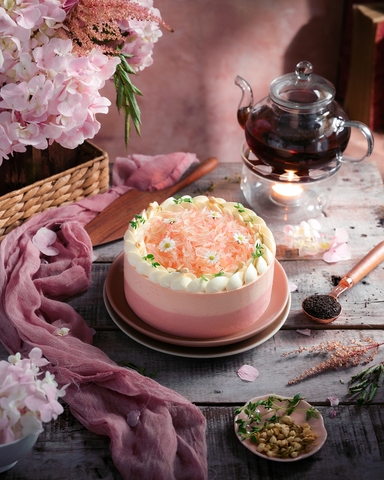 Mousse Bưởi hồng