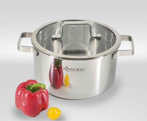 Nồi inox 3 lớp liền khối Kingcook KPS1780
