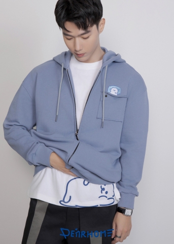 BIU HOODIE- BLUE