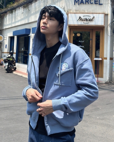 BIU HOODIE- BLUE