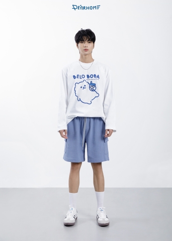 BOBA TEE- WHITE