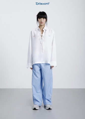 PUDDING SHIRT- WHITE