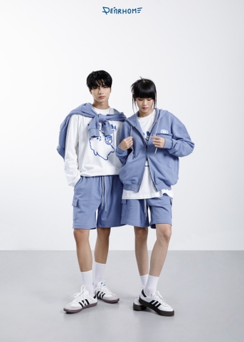 BIU HOODIE- BLUE