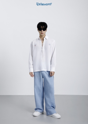 PUDDING SHIRT- WHITE