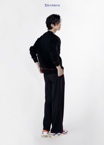 RED LINE TROUSER- BLACK