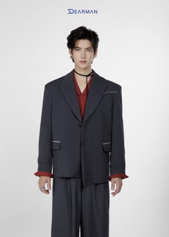 RAYMOND BLAZER- DARK GREY